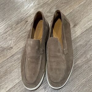 Zara Men's Taupe Slip-On Loafers